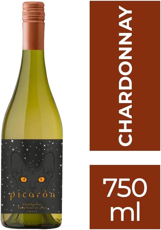 Vinho Chileno Picarón Chardonnay 750ml - Imagem 3