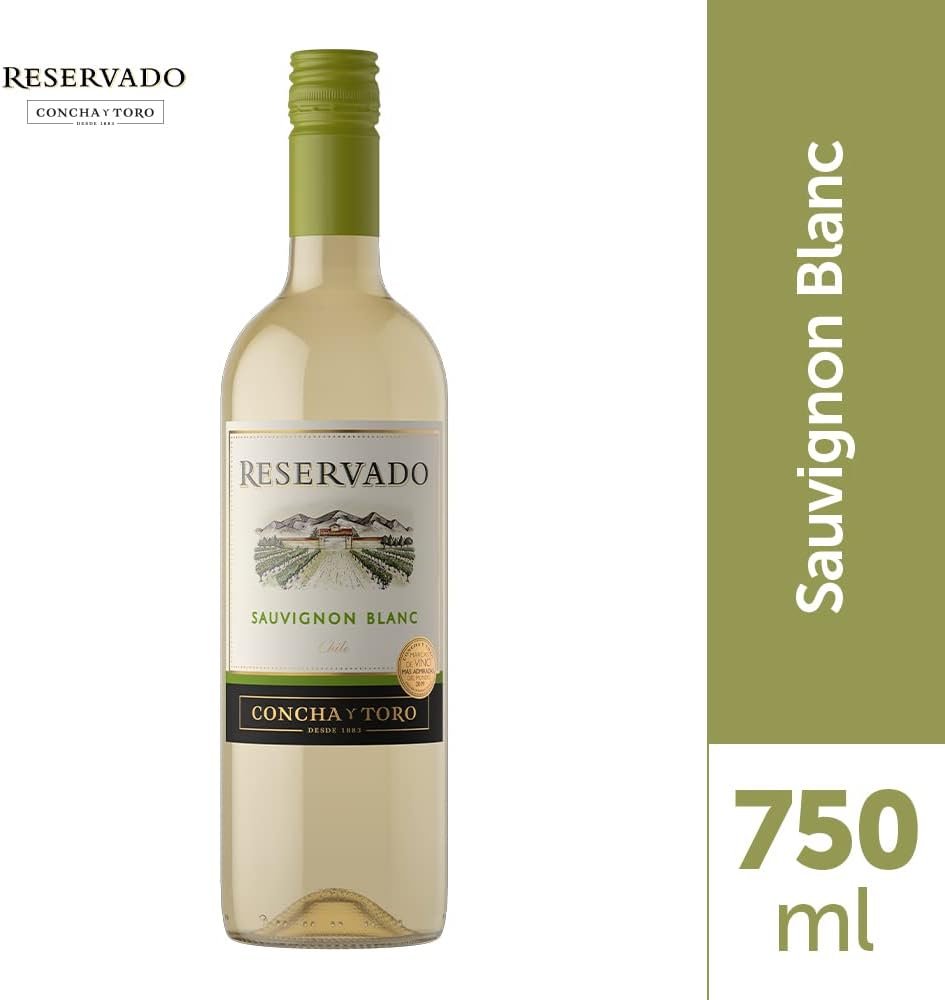 Concha y Toro Vinho Chileno Reservado Sauvignon Blanc 750Ml - Imagem 2