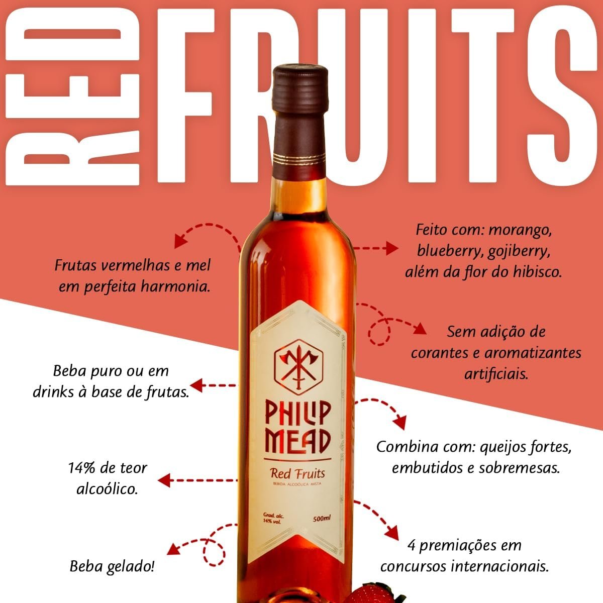 Hidromel Philip Mead - 500ml (Traditional) - Imagem 31