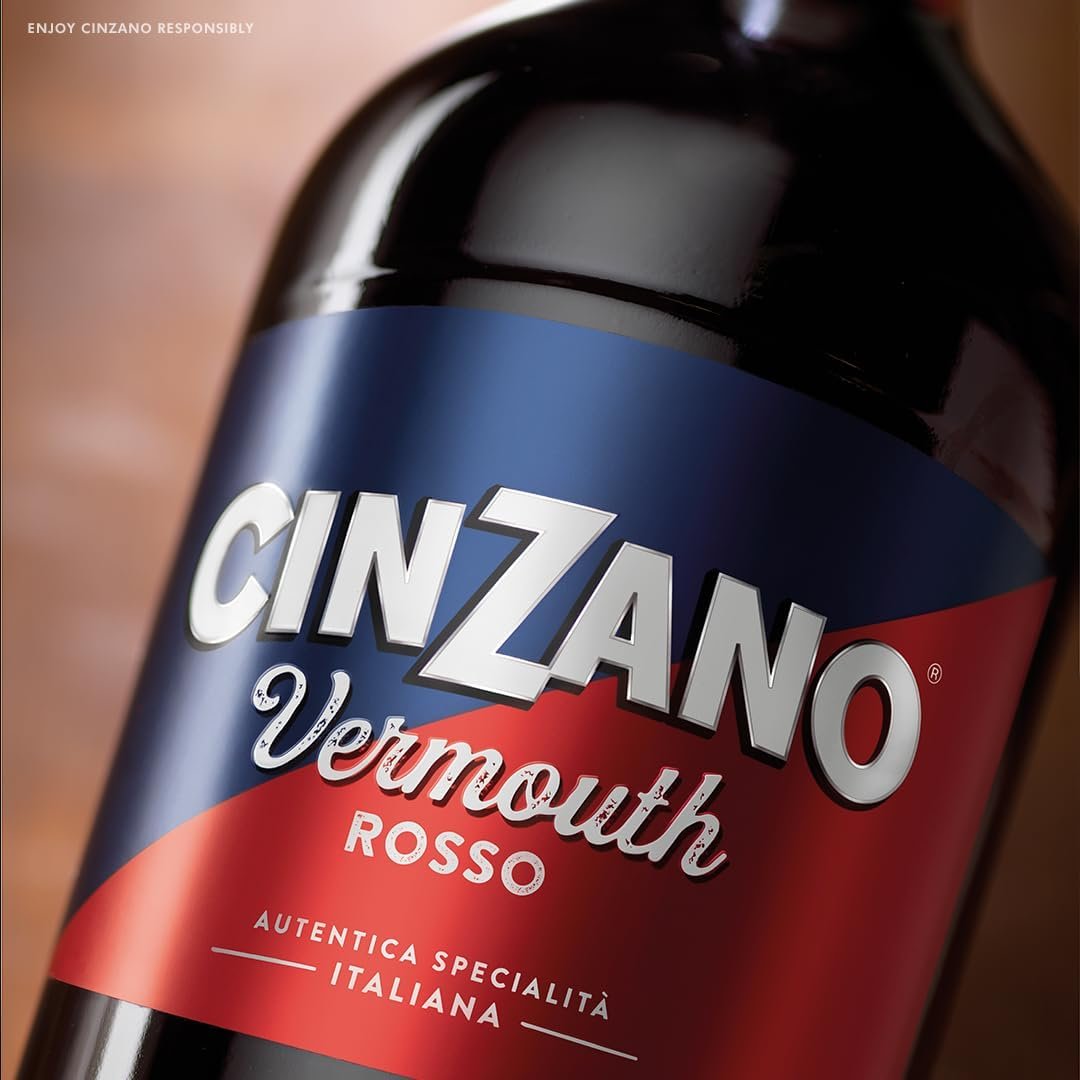 Cinzano Rosso Vermute 1000Ml - Imagem 3