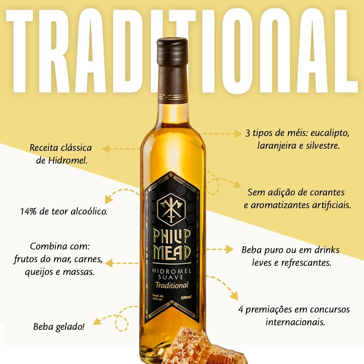 Hidromel Philip Mead - 500ml (Traditional) - Imagem 21