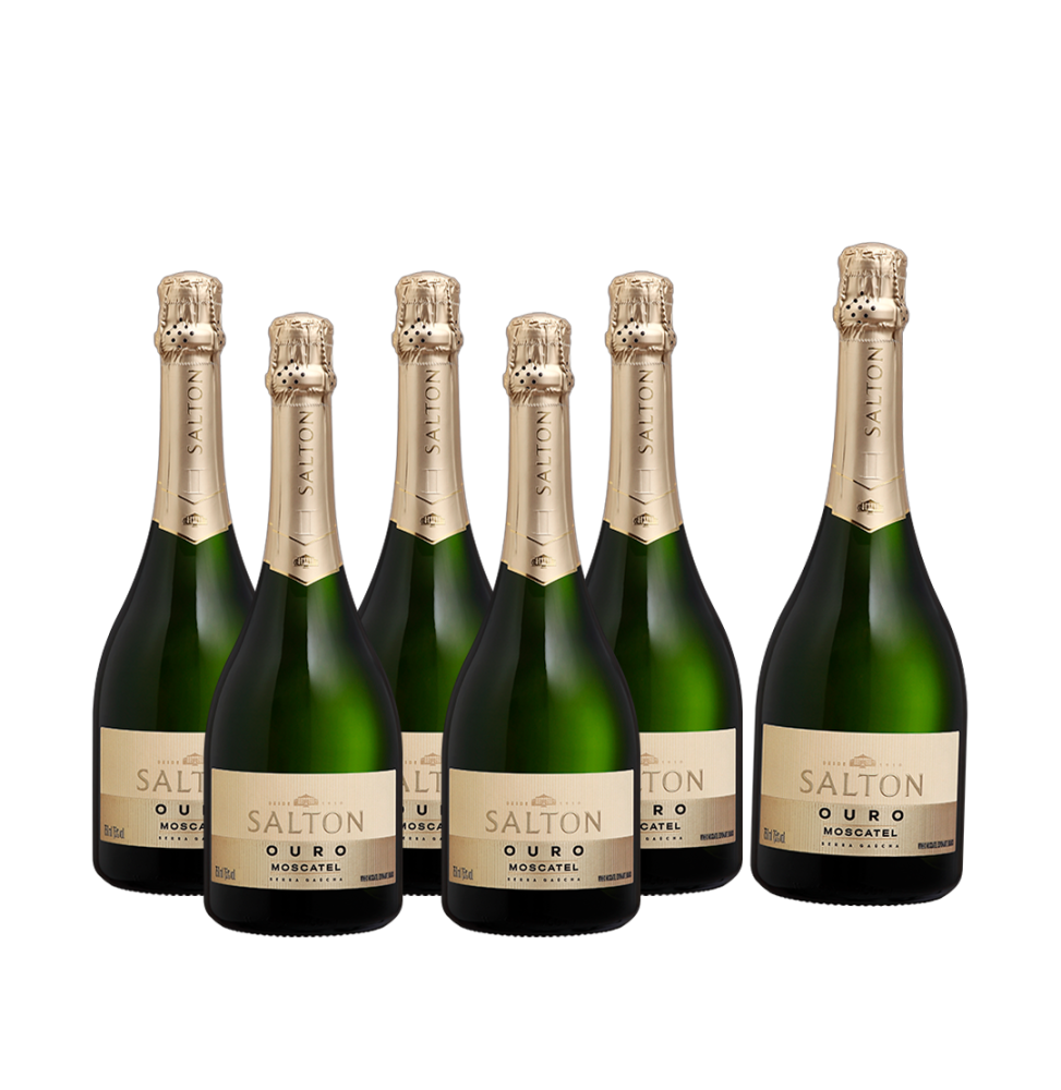 Pack Espumante Salton Ouro Moscatel 750ml