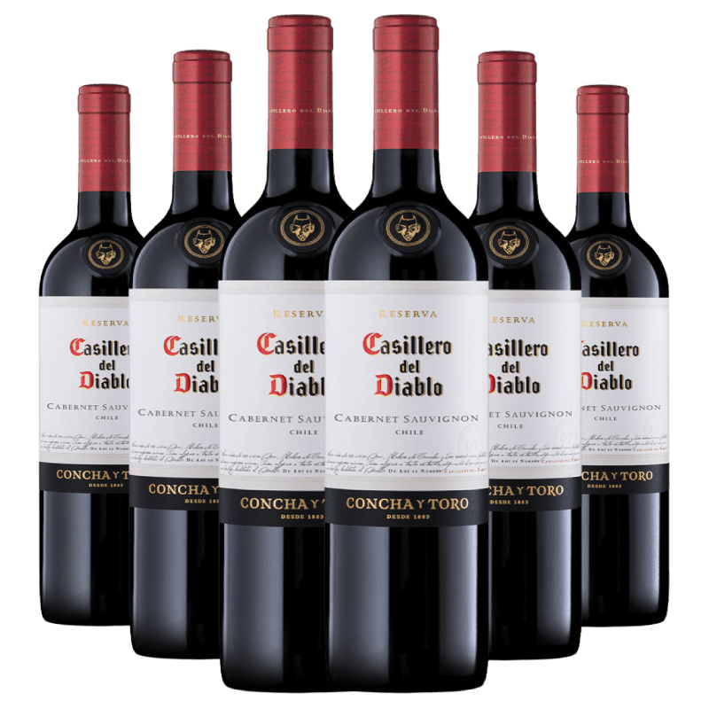 (PAGUE 4 LEVE 6 - Garrafas) Concha Y Toro Casillero Del Diablo Cabernet Sauvignon + BRINDE